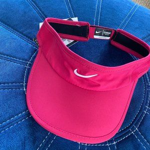 Nike Pink Featherlight Dri-Fit Visor